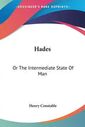 Hades: Or The Intermediate State Of Man - Paperback