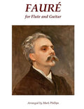 Fauré for Flute and Guitar - Paperback