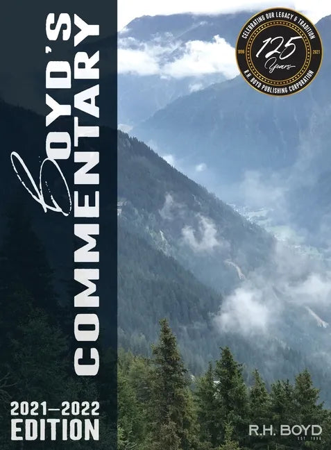 Boyd Commentary 2021-2022 - Paperback