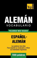 Vocabulario español-alemán - 7000 palabras más usadas - Paperback
