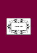 Libro de Actas: Asociaciones - Paperback