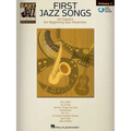 First Jazz Songs - Easy Jazz Play-Along Volume 1 Book/Online Audio - Hardcover