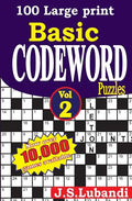 100 Large Print Basic Codeword Puzzles 2 - Paperback