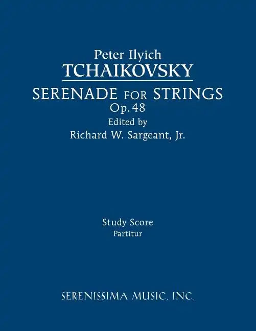 Serenade for Strings, Op.48: Study score - Paperback
