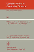 An Optimized Translation Process and Its Application to ALGOL 68 - Paperback