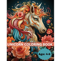 Unicorn Coloring Book - Paperback