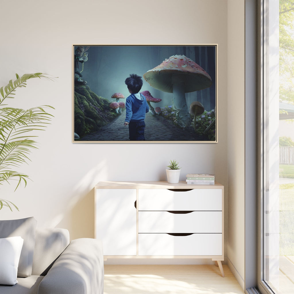 Matte Canvas, Framed (Multi-color)