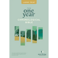 One Year Chronological Bible-NLT-Premium Slimline Large Print - Paperback