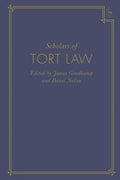 Scholars of Tort Law - Paperback