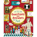 Lift-The-Flap Questions and Answers about Art - Board Book