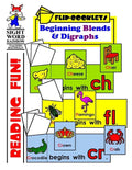 Beginning Blends and Digraphs: Flip Booklets - Paperback