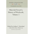 Materials Toward a History of Witchcraft, Volume 2 - Hardcover