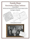 Family Maps of Kosciusko County, Indiana - Paperback