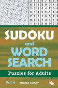 Sudoku and Word Search Puzzles for Adults Vol 4 - Paperback