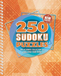 250 Sudoku Puzzles: 250 Easy to Hard Sudoku Puzzles for Adults - Spiral