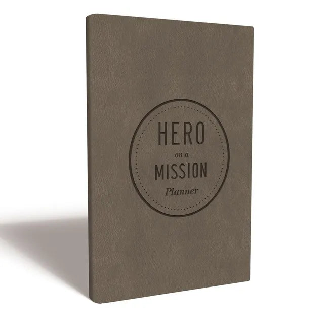 Hero on a Mission Guided Planner - Imitation Leather
