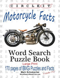 Circle It, Motorcycle Facts, Word Search, Puzzle Book - Paperback
