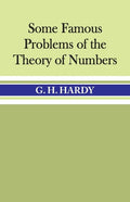 Some Famous Problems of the Theory of Numbers - Paperback