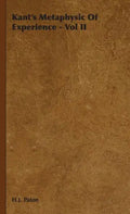 Kant's Metaphysic of Experience - Vol II - Hardcover