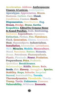 Anthropocene Unseen: A Lexicon - Paperback