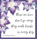 Religious quote in loving memory, condolence book to sign - Hardcover