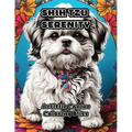 Shih Tzu Serenity: Artistic Canine Coloring Bliss - Paperback