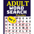 ADULT WORD SEARCH Puzzles Vol 1 - Paperback