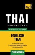 Thai vocabulary for English speakers - 7000 words - Paperback