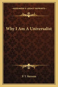 Why I Am a Universalist - Paperback