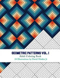 Geometric Patterns - Adult Coloring Book Vol. 1 - Inkcartel - Paperback