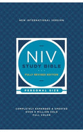 NIV Study Bible, Fully Revised Edition, Personal Size, Paperback, Red Letter, Comfort Print - Paperback