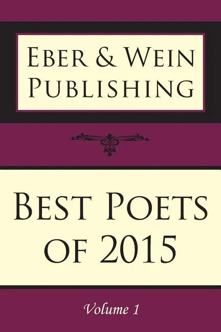 Best Poets of 2015: Vol. 1 - Paperback