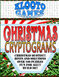 KLOOTO Games CHRISTMAS CRYPTOGRAMS - Paperback