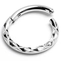 16G 5/16 Ultra Modern Precision Hinge Segment Ring