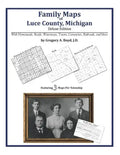 Family Maps of Luce County, Michigan - Paperback