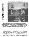 Unsound, Volume 2, #1 - Paperback