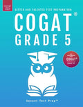 COGAT Grade 5 Test Prep-Gifted and Talented Test Preparation Book - Two Practice Tests for Children in Fifth Grade (Level 11) - Paperback