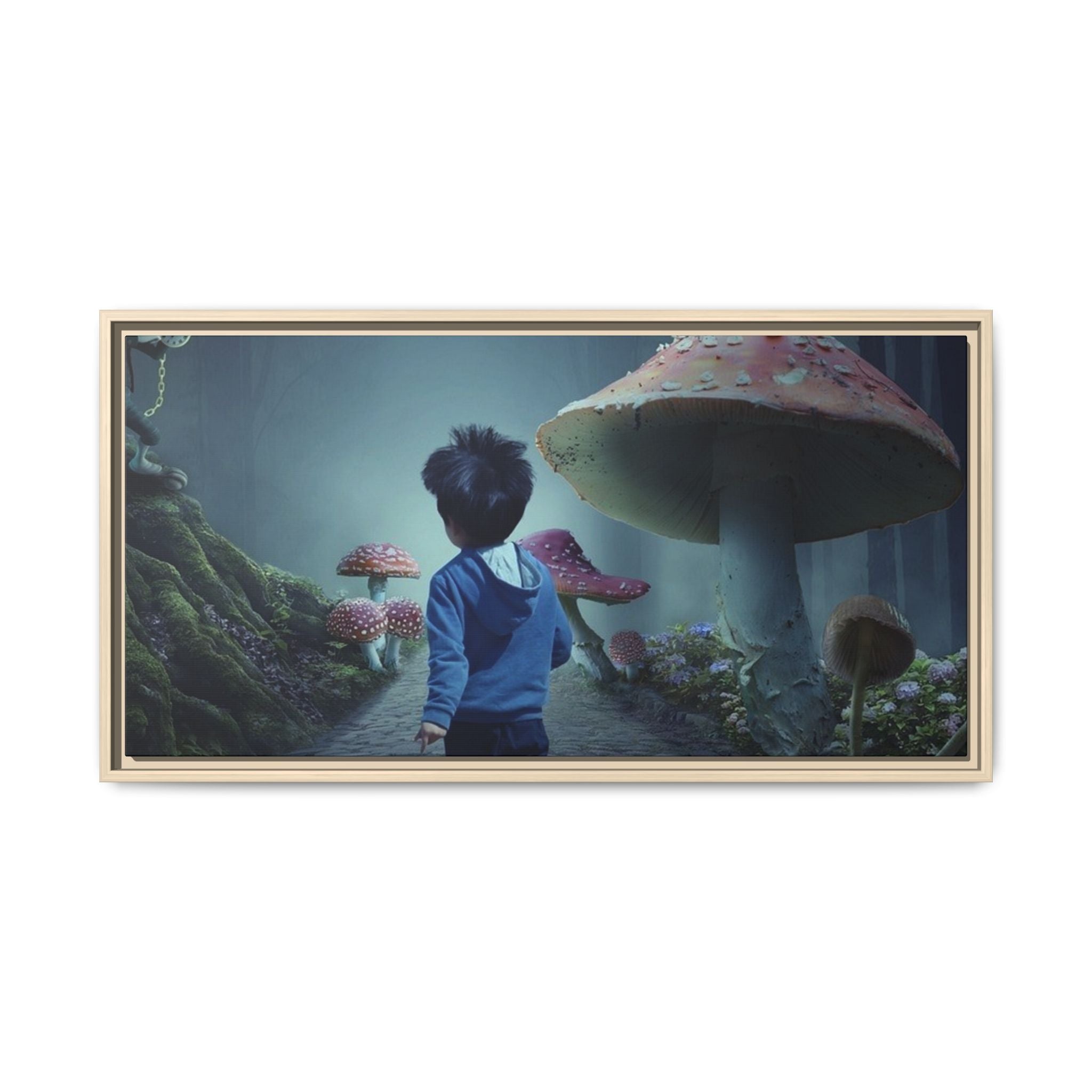 Matte Canvas, Framed (Multi-color)