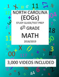 6th Grade NORTH CAROLINA EOGs, 2019 MATH, Test Prep: : 6th Grade NORTH CAROLINA END OF GRADE 2019 MATH Test Prep/Study Guide - Paperback