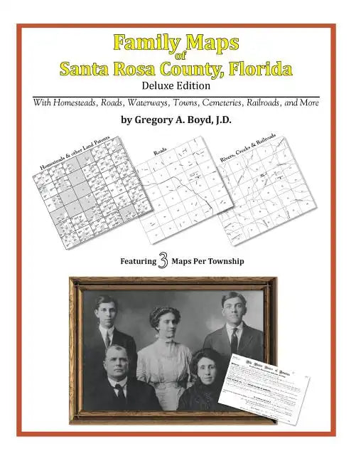 Family Maps of Santa Rosa County, Florida - Paperback