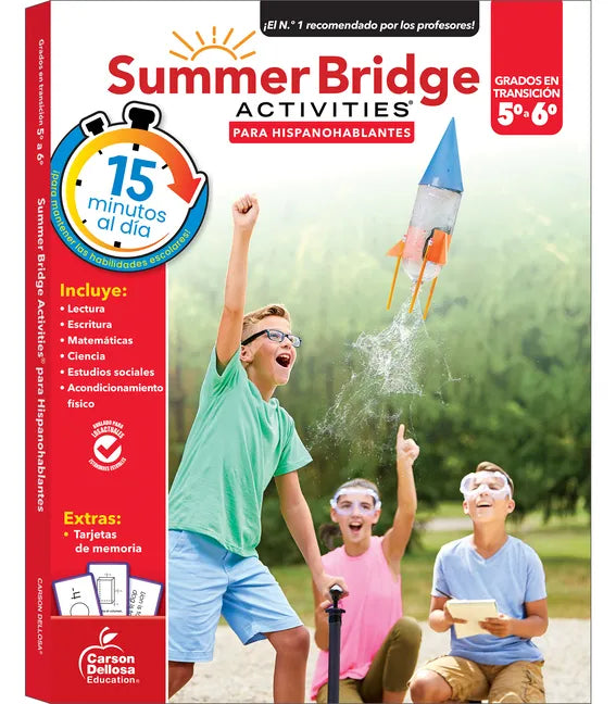Summer Bridge Activities Spanish 5-6, Grades 5 - 6 - Paperback