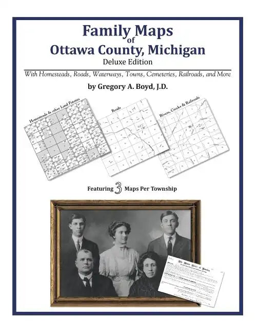 Family Maps of Ottawa County, Michigan - Paperback