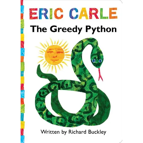 The Greedy Python: Lap Edition - Board Book
