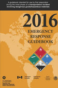 Emergency Response Guidebook 2016 - Paperback