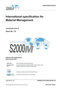 S2000M, International specification for Material Management, Issue 7.0: S-Series 2021 Block Release - Hardcover