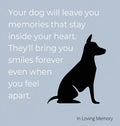 Condolence book for dogs (hardback cover) - Hardcover