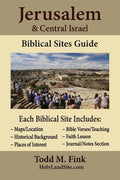 Jerusalem & Central Israel Biblical Sites Guide - Paperback