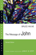 The Message of John - Paperback
