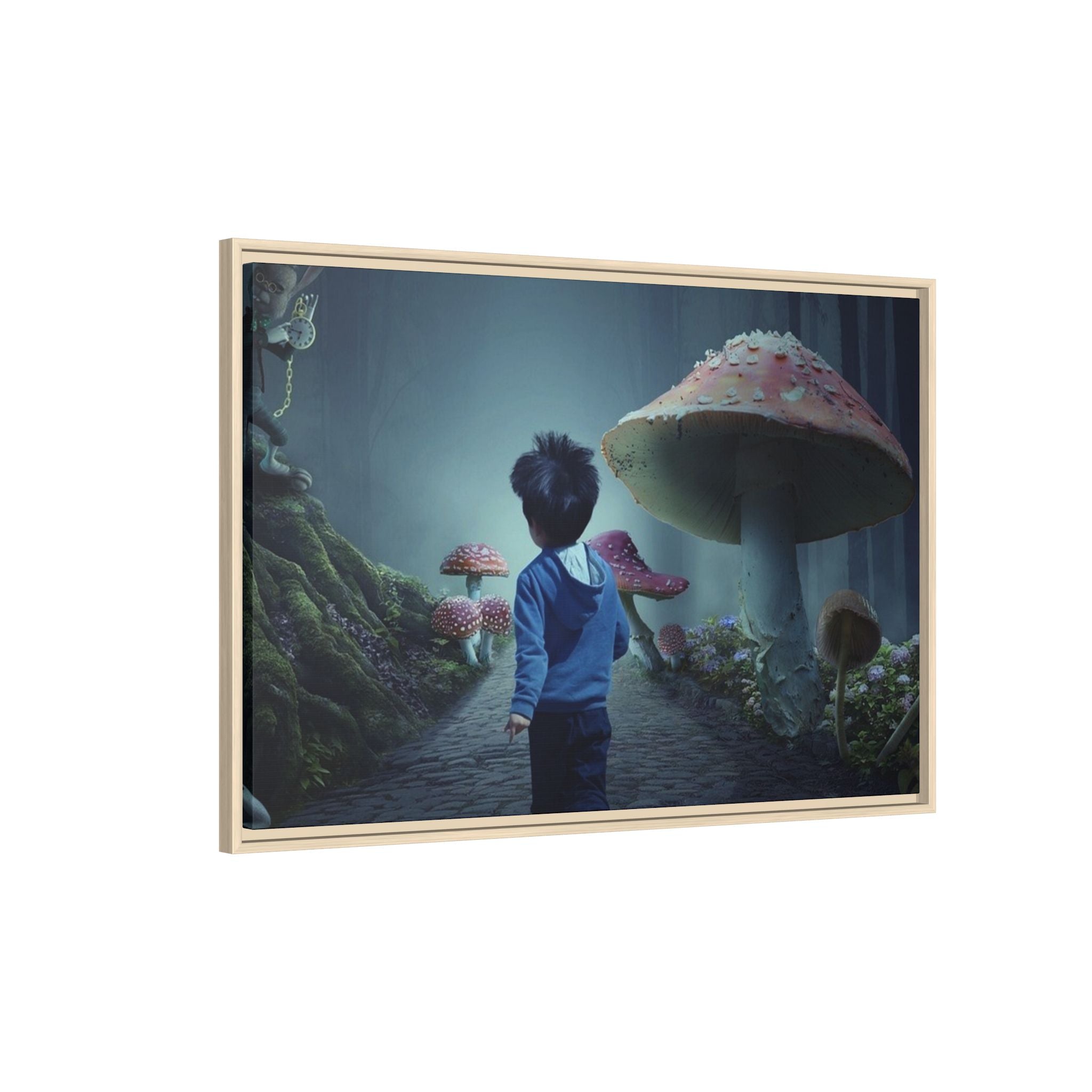 Matte Canvas, Framed (Multi-color)