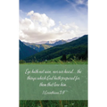 Funeral Bulletin: The Things (Package of 100): 1 Corinthians 2:9 (Kjv) - Paperback